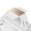 AC NZXT "T120 RGB White" (17.2-27.56dBA, 500-1800RPM, 1x120mm, RGB, PWM, 4 Heatpipes) 