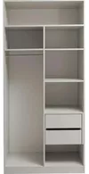 cumpără Dulap Mashtab 12249 FLEXO M3 cashmere uși Rockfort 1000x530x2200 în Chișinău 