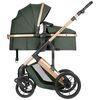 купить Детская коляска Kikka Boo Darling Army Green 2024, transformabil 3in1 (3800171209687) в Кишинёве 