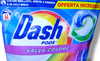 Dash 3 in 1 Salve Colore detergent capsule, 64 spălări