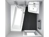 купить Ванна Ravak Corner acryl asim. 10" 170x100 Right C821000000 в Кишинёве 