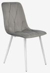 купить Комплект стол и стулья Evelin di Costacurta стол DT 404-5Wh + 3 стула YTC-080Wh Light grey в Кишинёве 
