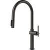 купить Смеситель кухонный Gessi 60872-707 Habito Black Metal Brushed PVD в Кишинёве 