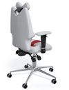 купить Офисное кресло Kulik System Fly White-Red в Кишинёве 