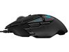 cumpără Logitech G502 Hero High Performance Gaming Mouse, Sensor HERO 25K, Resolution:100–25,600 dpi, Max. acceleration: 40G, Max. speed: 400 IPS, USB, gamer, 910-005470 (mouse/мышь) în Chișinău 