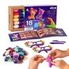 cumpără Set de creație Okto 70151 Set de plastilină ușoară, 18buc în Chișinău 
