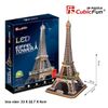 CubicFun пазл 3D Eiffel Tower Led 
