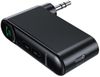 купить MP3 FM модулятор Baseus WXQY010001 Wireless Audio Receiver Car 3.5mm BSBA-02, Black в Кишинёве 