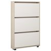 купить Полка для обуви Mobildor-Lux Leo Slim 60x16x125H cm Sonoma/White в Кишинёве 