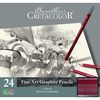 Набор чернографитовых карандашей  24 предметов  Cleos Fine Art Cretacolor