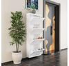 купить Полка для обуви Trendy Locking 4 Piece Metal-White, 50x136x15cm в Кишинёве 