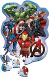 cumpără Puzzle Trefl 20256 Puzzles - 50 Wooden Contour Puzzle - Avenger's adventures / Disney Marvel The Avengers FSC în Chișinău 