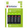 купить Verbatim AA Rechargeable Battery 2500mAh 4 Pack 49517 в Кишинёве 