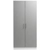 cumpără Dulap Mashtab 12245 FLEXO M4 alb uși gri 1000x530x2200 în Chișinău 