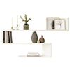 купить Полка декоративная Trendy WL10-W 120x71x14cm (GTR005446) в Кишинёве 