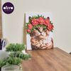 cumpără Set de creație Okto 30010 3D Pictură pe numere cu plastilină ușoară 30×40сm, Pisicuță frumoasă în Chișinău 