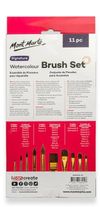 купить Набор для творчества Mont Marte BMHS0068 Set pensule acuarela in penar Signature, 11buc в Кишинёве 
