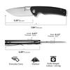 купить Нож походный Sencut S20065-1 Vesperon, G10, Liner Lock в Кишинёве 
