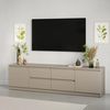 cumpără Comodă TV MebelStar NEO 4S2D 200x43x53 Cashmere (MBS-1012) în Chișinău 