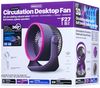 купить Вентилятор настольный Remax Desktop Fan F27 Gray Purple в Кишинёве 