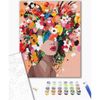 cumpără Tablou pe numere BrushMe BS41053FC 40x50cm (fără cutie) Nimfa florilor în Chișinău 