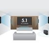 купить Колонки Hi-Fi LitheAudio 5.1 Wireless Surround Sound Cinema Kit With WiSA Cinema Hub (B-IO1-W-51CH-B) в Кишинёве 