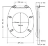 купить Сиденье для унитаза miscellaneous Capac WC Duraplast Bemis Luxor SCQR TF White 11431BST01TF в Кишинёве 