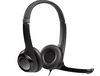 cumpără Casti cu microfon Logitech H390 Black USB Headset, Headset: 20Hz-20kHz, Microphone: 100Hz-10kHz, 2.4m cable, 981-000406 (casti cu microfon/наушники с микрофоном) în Chișinău 