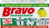 BRAVO Sgrassante bureti de vase cu detergent, 7 bucăți