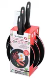 купить Сковорода Alpina Appliances 3 pieces set 20/24/28 cm в Кишинёве 