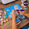 cumpără Set de creație Okto 30013 3D Pictură pe numere cu plastilină ușoară 30×40сm, Salutări din Paris în Chișinău 