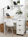 купить Офисный стол Fabrik Home ARM белый ясень в Кишинёве 
