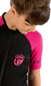 cumpără Accesoriu pentru înot Cressi-Sub Little Shark Jr Shorty Wetsuit S/L 2mm Black/Pink Y 7/8 (Dg003105) în Chișinău 