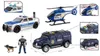 cumpără Mașină Wenyi WY1151B-3 1:32 Set vehicule de poliție cu fricțiune (lumini/sunete) în Chișinău 