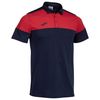 cumpără Îmbrăcăminte sport Joma Crew V Short Sleeve Polo Navy Red (2XL) 103297.336 în Chișinău 