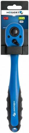 купить Ручной инструмент Hoegert HT1R352 Трещотка 1/2" композитная, 72 зубца в Кишинёве 