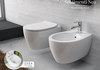 SET WC SENTIMENTI RIMLESS cu capac soft close+Instalatie+Buton Chrome matt