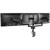 Table/desk 3-display mounting arm Gembird (rotate,tilt,swivel),17”-27”,up to 7 kg,VESA:75x75,100x100 
