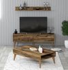 купить Стенка Trendy Valensiya-140, орех (комплект мебели для гостиной) (GTR001248) в Кишинёве 