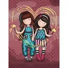 купить Картина по номерам Ideyka (KHO8681) Fireworks Santoro Gorjuss Collection, 30х40 в Кишинёве 