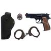 купить Игрушечное оружие Gonher 425/6 Set de politie 425/6: Pistol si accesorii (8 gloante), 44063 в Кишинёве 