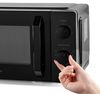 купить Микроволновая печь Muhler MO-5055, 20L, black mechanical в Кишинёве 