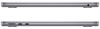 cumpără Laptop Apple MacBook Air 13.6 M2 8c/10g 16G/512GB Space Gray Z15T0 în Chișinău 