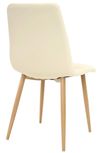 купить Стул Deco DC-90WT Beige+Transprint Leg в Кишинёве 