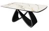 cumpără Masă Deco Rino 180/260x100xH76 White (KL-188) + Golden Legs în Chișinău 