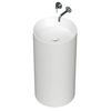 купить Раковина Dremex Gelcoat NOKE 431x865 White Glossy в Кишинёве 