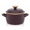 cumpără Cratiță Metalac 57041 Cratita emailata Bordo Princ 16cm, 2.2L, capac din metal în Chișinău 