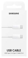 купить Кабель для моб. устройства Samsung EP-DN975 Type-C to Type-C Cable White в Кишинёве 