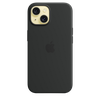 iPhone 15 Silicone Case with MagSafe - Black 
