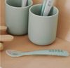 cumpără Seturi pentru hrănire bebelușilor Beaba B913552 set 2 lingurite silicon +4 luni Sage Green în Chișinău 